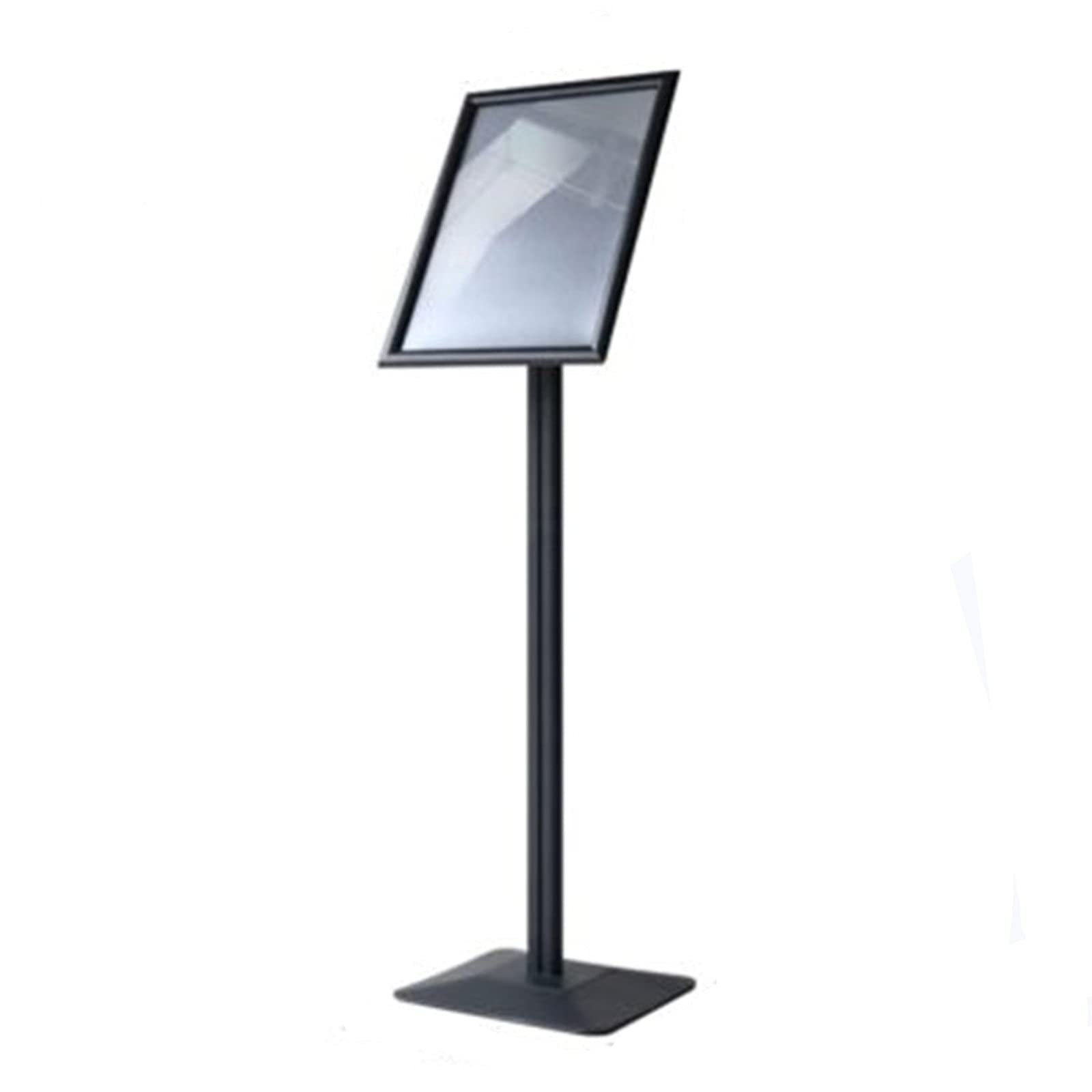 Soporte para Carteles Soporte para Carteles Tablero de Stand-up póster Vertical Soportes de visualización de Carteles de póster para Tiendas, Restaurante (Color : Black, Size : 29.7x42x122.5cm)