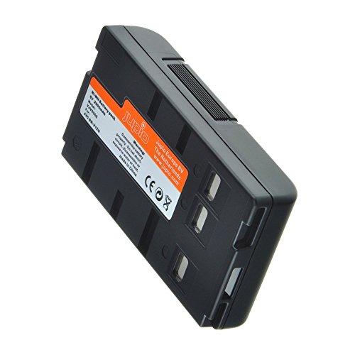 Jupio VJV0002 Batteria per JVC BN-V12U, Nero