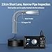 Julaiwy Industrial Borescope Camera with Light, Endoscope Inspection Camera, Pipe Sewer Cameras 1080P HD 4.3