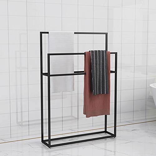 Toallero independiente para baño y sala de estar elegante soporte de secado 3