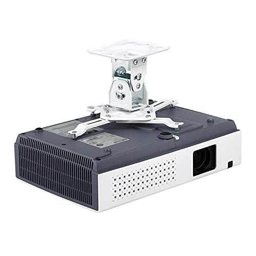 SUNESA Support de Projecteur Support de Montage de Plafond de projecteur de projecteur avec Bras de pivotement Extensible réglable Support Videoprojecteur