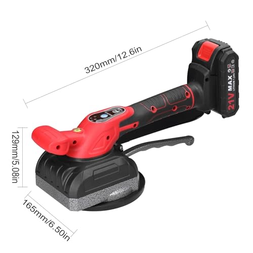 Machine à carrelage 21V avec ventouse et 2 batteries - 5