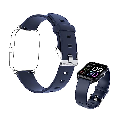 Wrist Bands Replacement for GTS2 Fitness Tracker (for All Brands) Replacement Band Smart Watch Slim Fitness Tracker Band Activity Tracker 4 Color Adjustable Wristbands Black Blue Grey Pink (Blue) -  BrilliantHouse