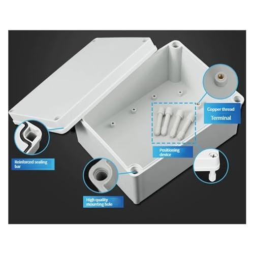 Boîte étanche de surveillance KLVN en plastique ABS pour protéger des intempéries - 5