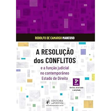 Capa do livro A Resolução dos Conflitos e a Função Judicial no Contemporâneo Estado de Direito