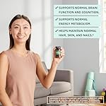 Amazon Elements Vegan Biotin 5000 mcg - Hair, Skin, Nails, 130 Capsules (4 month supply) (Packaging may vary) - Image 4