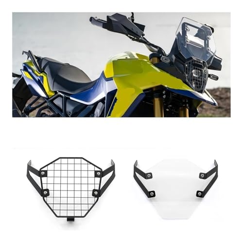 Couvercle de protection de phare moto 800DE maille premium robuste - 2