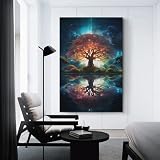 sinyumoney Cosmic Serenity Quadri Su Tela Decorazioni Murali Moderne Per Soggiorno Arredamento Casa Moderno Contemporaneo Poster Per Ufficio 08x12inch(20x30cm)