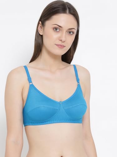 Image of Softline Women's Cotton Rich Wire-Free Non-Padded Bra Combo | Full Coverage & Breathable Comfort | Fancy Lace Design for a Feminine Look | Everyday Support & Soft Feel (Pack of 2)