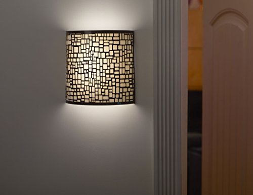 It's Exciting Lighting Iel-2901 London Barrel Wireless Wall Sconce, Amber #TOP4