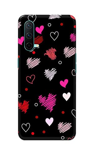 Image of PRINTFIDAA Vibrations of Love Hard Back Cover for OnePlus Nord CE 5G (2021), OnePlus Nord Core Edition 5G (2021) Back Cover -(P6) KAT1009