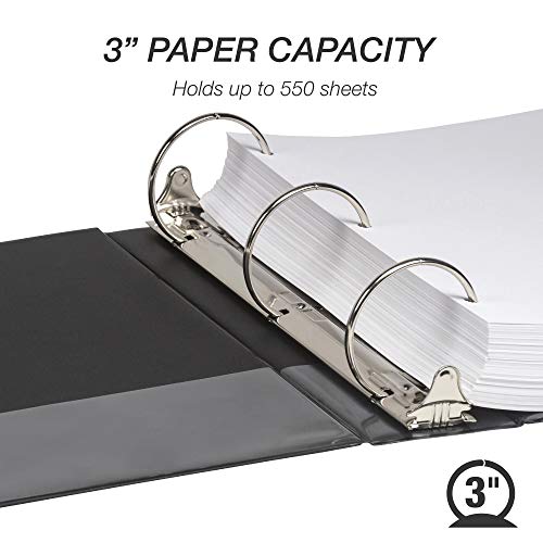 Snapklik.com : Samsill 3 Inch Value Document Storage 3 Ring Binder ...
