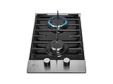 FISCHER COOKTOP À GÁS 2 BOCAS PLATINIUM MESA VIDRO PRETO 33795-92120
