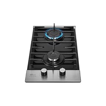FISCHER COOKTOP À GÁS 2 BOCAS PLATINIUM MESA VIDRO PRETO 33795-92120