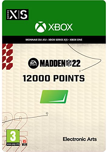 Madden NFL 22 12000 Madden Points Xbox pour vos soirées de match