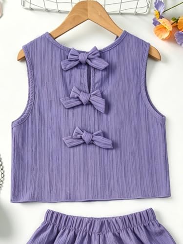 Image of Girls Cute Summer Outfits Set Clothes Size 5-14t Outfit 2 Piece Are Materials That Are Soft And Durable
