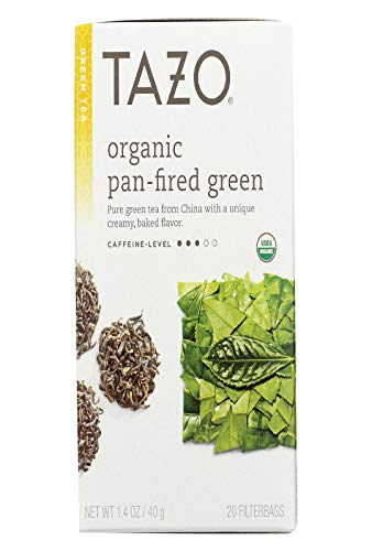 Tazo Organic Pan-Fired Green Tea, 20 ct