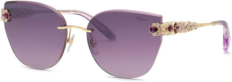 Chopard Sunglasses SCHL 05 S 300v Lilac Rose Gold