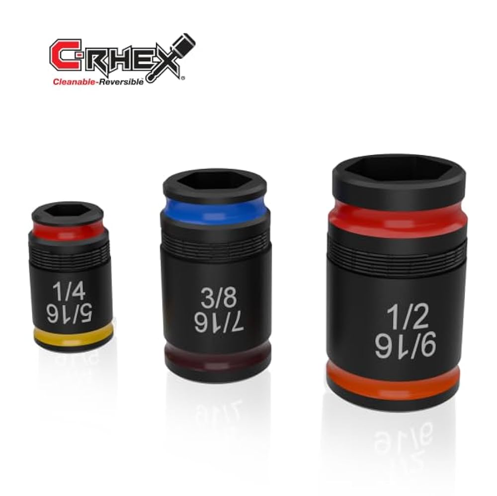 ⭐︎モコ⭐︎ Malco MTP2A 7-in-1 C-RHEX® Flip-Bit Color-Coded Socket Set