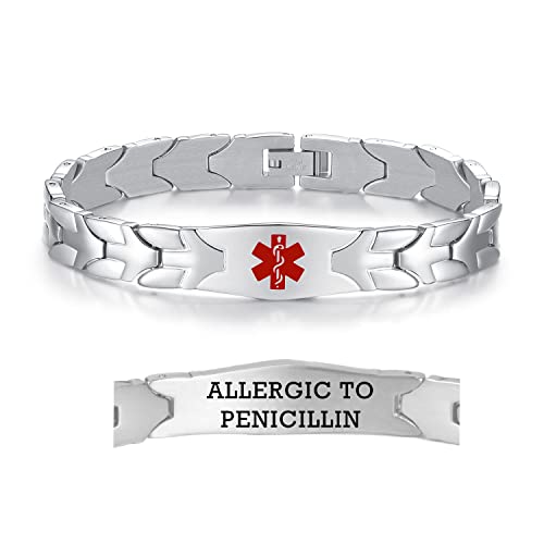 LinnaLove Flying Fish Medical Alert Bracelets Women