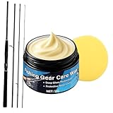 Angelrutenreiniger – 50 G Schützende Erneuerungscreme, Langlebiges Ausrüstungswachs, Anti-Rost-Oberflächenpflege | Die Schnelle Und Einfache Reinigungslösung Verlängert Die Lebensdauer Der Angelausrüs