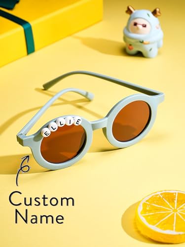 VEELU Custom Name Sunglasses Personalized Girls Sunglasses Protection Outdoor for kid Gifts Eyewear Sunglasses for DIY Name3