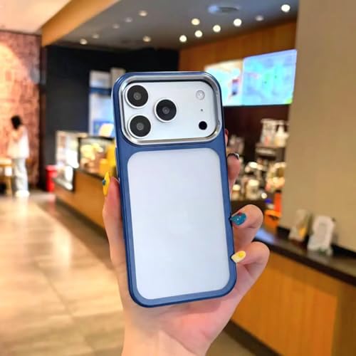 Étui iPhone 17 Pro chic bleu marine idéal pour le bureau