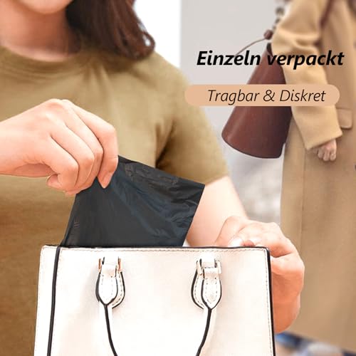 MOLLIS Einweg Periodenunterwäsche für Damen Postnatale Schwangerschafts Slips Auslaufsicher bei starkem Ausfluss Schwarz S/M 8 Stück