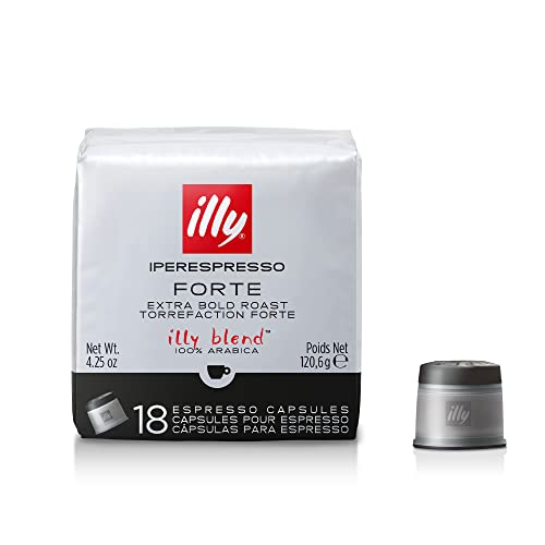 illy Cápsulas Café Iperespresso Tueste FORTE, 6 Pack de 18 Cápsulas, Total 108 Cápsulas - Imagen 3