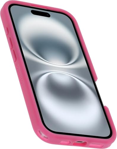 Coque iPhone 16 premium OtterBox Symmetry Soft Touch rose ultra élégante - 5