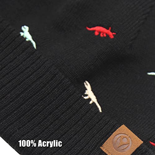 Duoyeree Baby Beanies Toddler Winter Hats Comfortable and Nice Knitted Hats for Boys Girls4