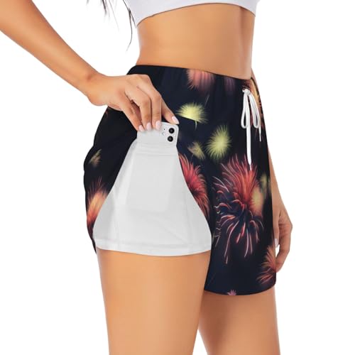 Short athlétique pour femme KoNsev blanc XXL idéal pour le camping et le golf