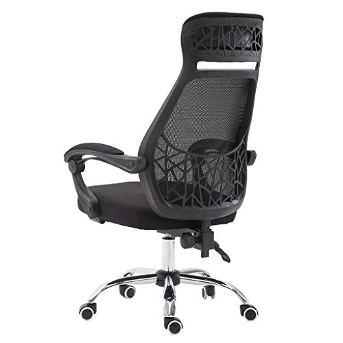 ErYao Ergonomic Office Chair, Adjustable Headrest Mesh Office Chair Office Desk Chair Computer