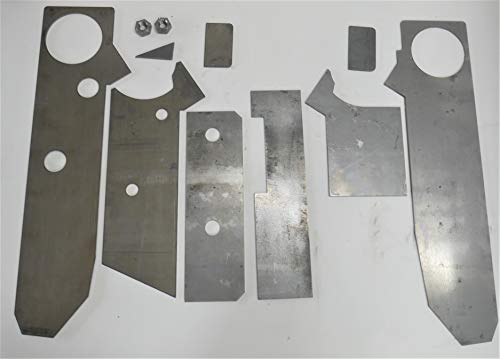 Taboo Customs Front Repair Rust Repair Kit - Driver and Passenger Sides - Fits 87-95 Jeep YJ