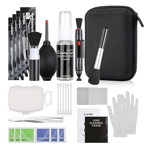 49 en 1 Kits Limpieza Cámara Reflex Profesional para Cámaras Réflex y Lente Optica Cámaras Digitales DSLR, Carcasa Impermeable Negra | Ya disponible en tu tienda friki favorita! En mundofriki.es!