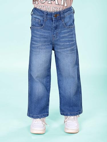 Image of KiddoPanti Boys Full Length Straight Fit Jeans