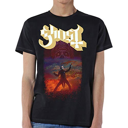 Image of Ghost EU Admat Official Tee T-Shirt Mens Unisex (XX-Large) Black