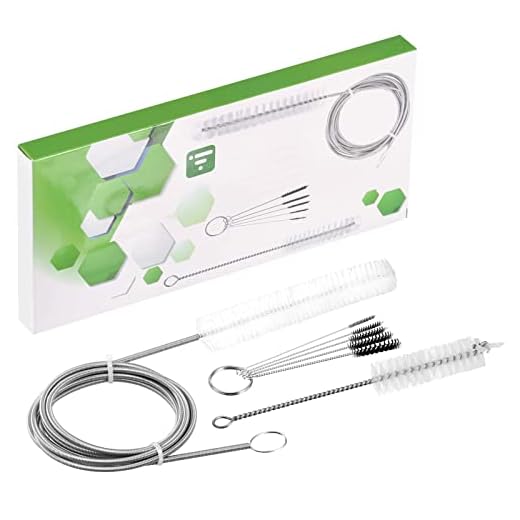 CPAP Tube Reinigungsbürste 7 Feet Flexible, 7 Zoll Handliche Bürste mit 5 Pack Mini Nylon Pinsel Set 4 Zoll für Standard-Schläuche in 22 mm Durchmesser