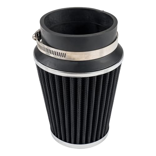 ZonCar Cold Air Intake System High Flow Inlet for Ram 1500 2003-2008 Black