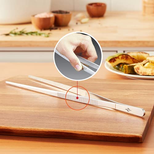 KÜCHENPROFI Brat- und Wendepinzette 22 cm, rostfreier Edelstahl, Grillzange – Ansicht 4