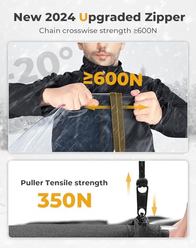 image for KEMIMOTO PRO XP Upper Doors, Soft Cab Enclosures YKK Zippers Compatibl