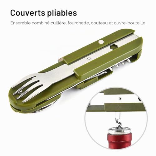 Couverts de camping