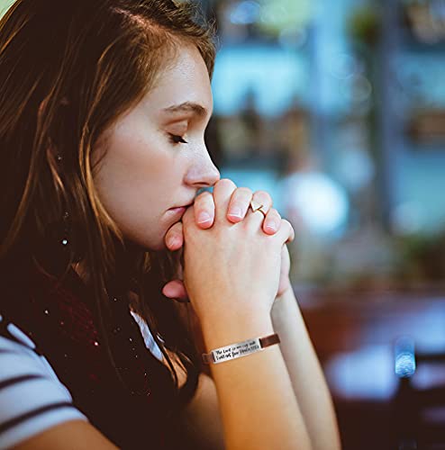 Yiyang Leather Wrap Bracelets For Women Baptism Christmas Gifts For Teenage Girls Christian Jewelry Engraved Bible Verse Religion #TOP2