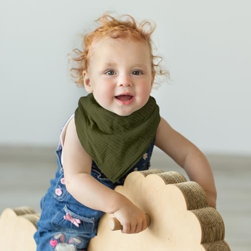 Musselintücher für Baby-Musselinquadrate, Spucktücher Baby,Wickeldecken für neugeborene Jungen und Mädchen, 5er-Pack atmungsaktive und Mullwindeln Spucktücher Wickeltücher für Kleinkinder 006