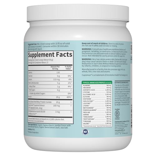 Garden Of Life, Whey Grass Fed Weight Management Sport Vanilla, 15.87 Ounce - image 7