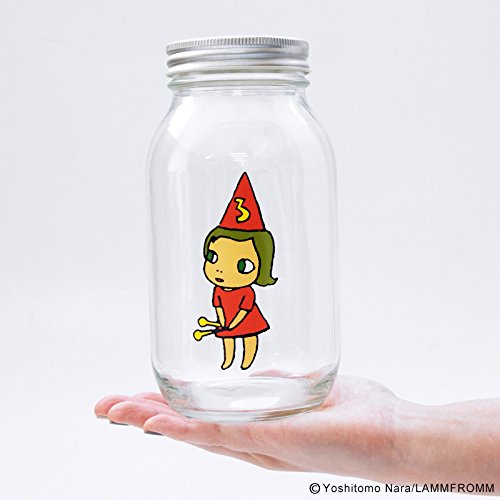 Amazon｜奈良美智 ストレージジャー900 オンナノコ 3(大)｜保存