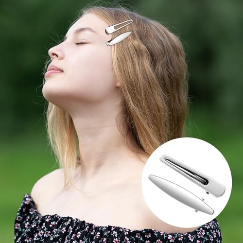 24 piezas de pinzas de cabello de metal cute miniatura 5