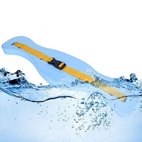 Aqua Jogger Belt for Women, Adjustable Floating Safety Swim Belt Waistband Swimming Lumbar Support Tackle Waist Belt Beginner Training for Adult Children - Thumbnail 2