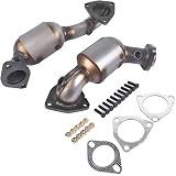 Weonefit Pair Left+Right Front Catalytic Converter Set Replacement for Ford Explorer Taurus Lincoln MKS MKT 3.5L 19533+19534