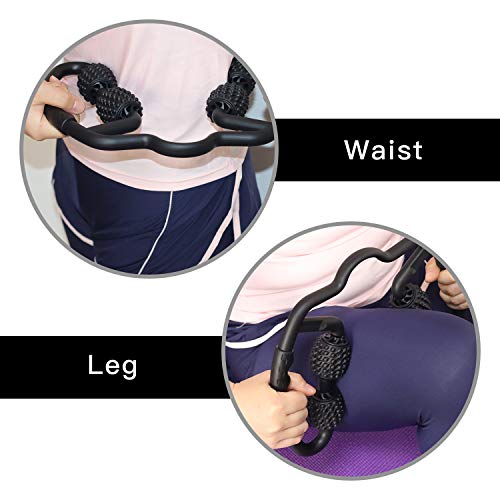 Muscle Roller, Trigger Point Muscle Roller For Calves, Leg, Arms, Tennis Elbow And Golfer Elbow, Foam Roller Deep Massage Tool For Relieve Muscle Soreness, Stiffness And Tight Muscles #TOP5